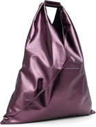 MM6 Maison Margiela Purple Classic Triangle Tote