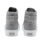 Givenchy Men's 4G Jacquard City High Top Sneakers in Storm Grey