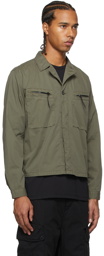 C.P. Company Khaki Gabardine Utility Shirt