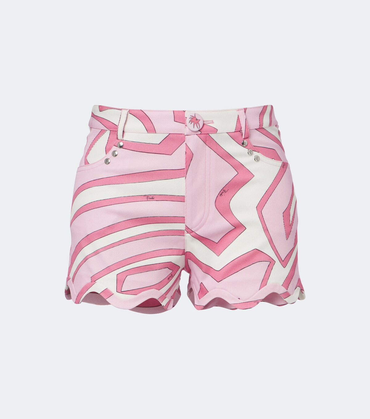 Pucci Labirinto cotton-blend shorts