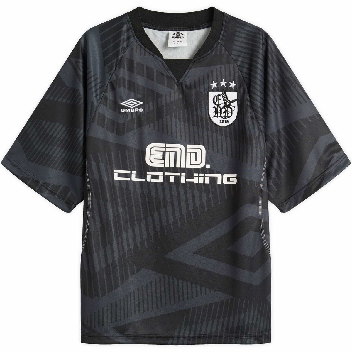 END. x Umbro London Jersey in Black