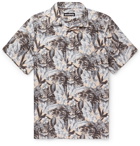 Monitaly - Camp-Collar Floral-Print Cotton Shirt - Men - Pink