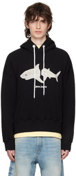 Palm Angels Black Shark Hoodie