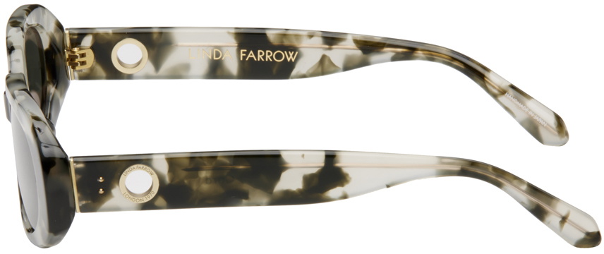 LINDA FARROW Tortoiseshell Cara Sunglasses