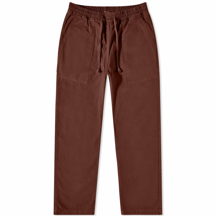 Photo: Service Works Men's Classic Canvas Chef Pant in Brown