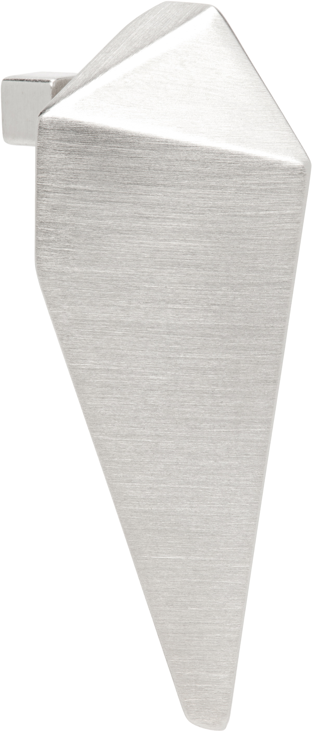 Rick Owens Silver Pyramid Single Earring