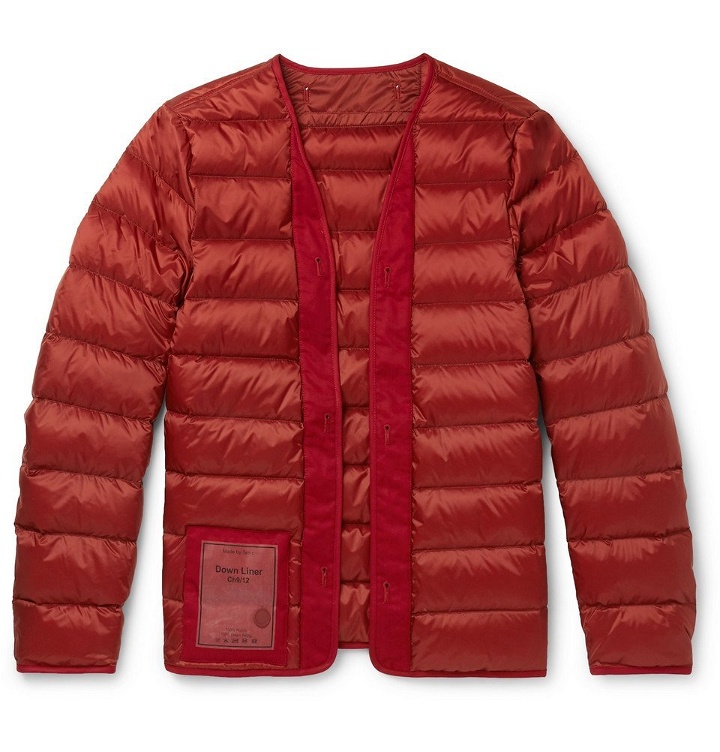 Photo: Ten C - Quilted Nylon Down Liner - Red