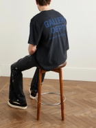 Gallery Dept. - Souvenir Logo-Print Cotton-Jersey T-Shirt - Black