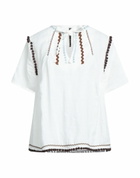 Manila Grace Womens Top in White