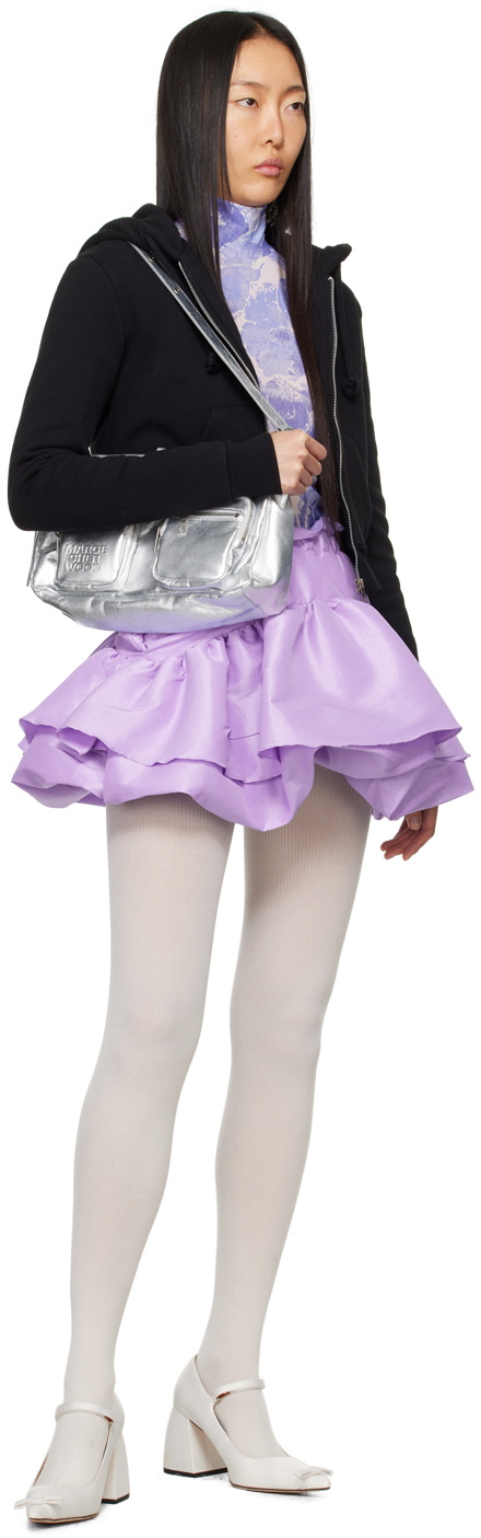 Marge Sherwood Silver Outpocket Bag
