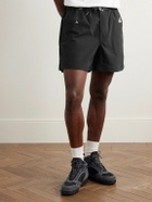 Nike - ACG Straight-Leg Belted Logo-Embroidered Shell Shorts - Black