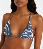 SIR Lilou printed bikini top