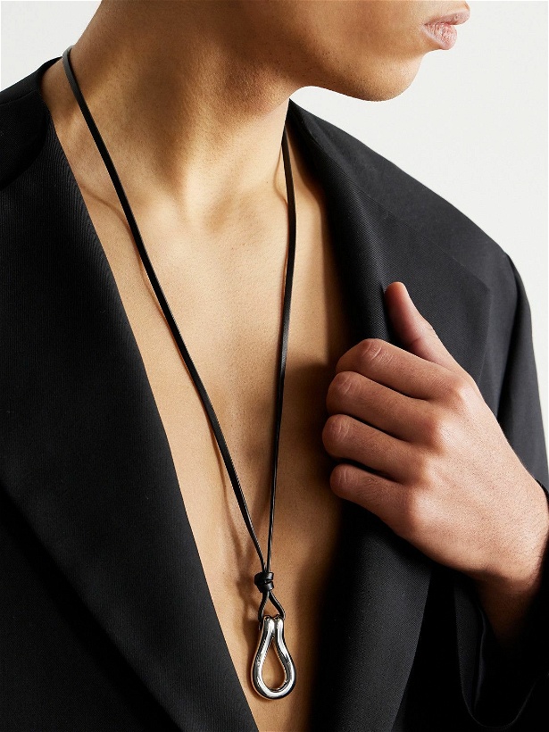 Photo: John Hardy - Surf Silver and Leather Pendant Necklace