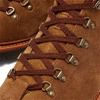 Grenson Men's Bobby Mountain Boot in Snuff Burnishing Brown Suede