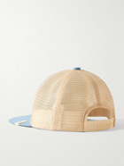 Visvim - Goodyear Logo-Appliquéd Cotton-Twill and Mesh Trucker Cap