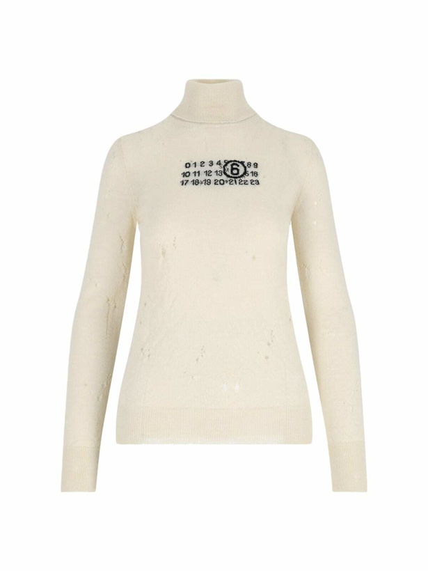 Photo: MM6 Maison Margiela Virgin Wool Sweater numeric