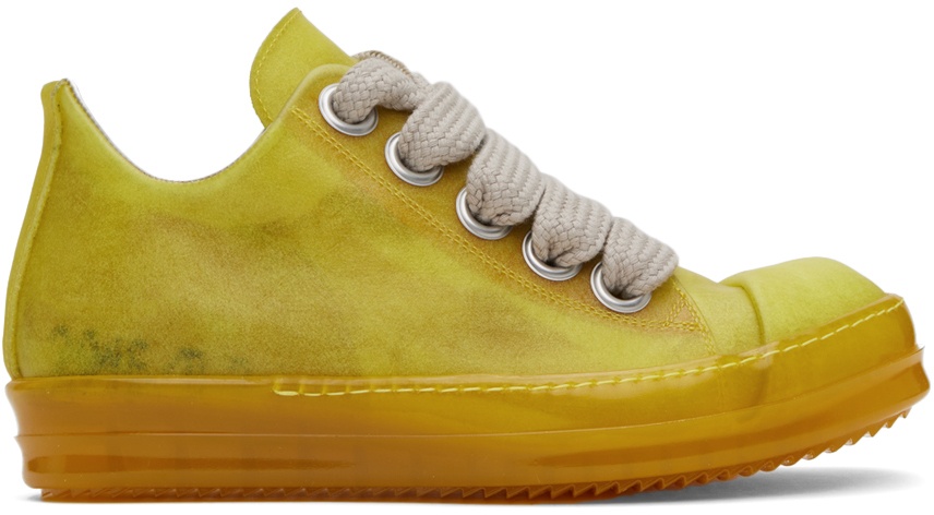 Photo: Rick Owens Yellow Low Sneakers