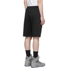 Helmut Lang Black Track Shorts