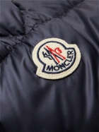 Moncler - Salzman Logo-Print Quilted Shell Down Jacket - Blue