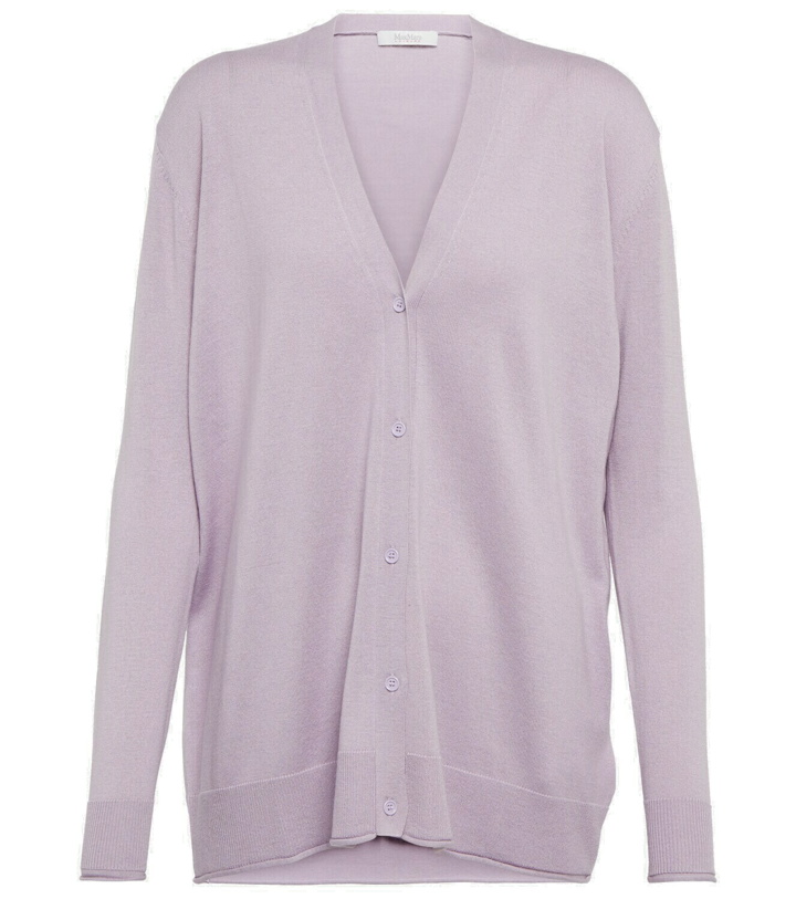 Photo: Max Mara - Enfasi silk and cotton cardigan