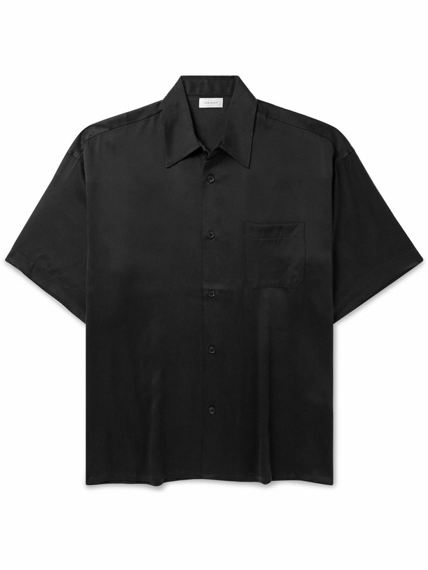 Photo: John Elliott - Brushed-Silk Shirt - Black