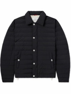 Brunello Cucinelli - Quilted Shell Down Shirt Jacket - Black