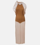 Magda Butrym Sheer silk organza gown