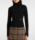 Patou Logo turtleneck sweater