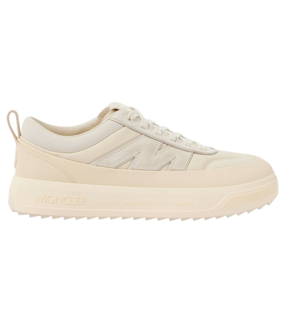 Moncler Trailgrip Gtx Beige And White Sneakers Moncler