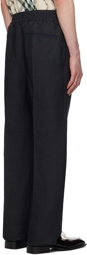 Burberry Black Knight Hardware Trousers