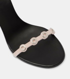 Pucci Emilio 95 eyelet suede sandals