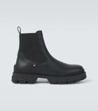 Moncler Hevea leather Chelsea boots