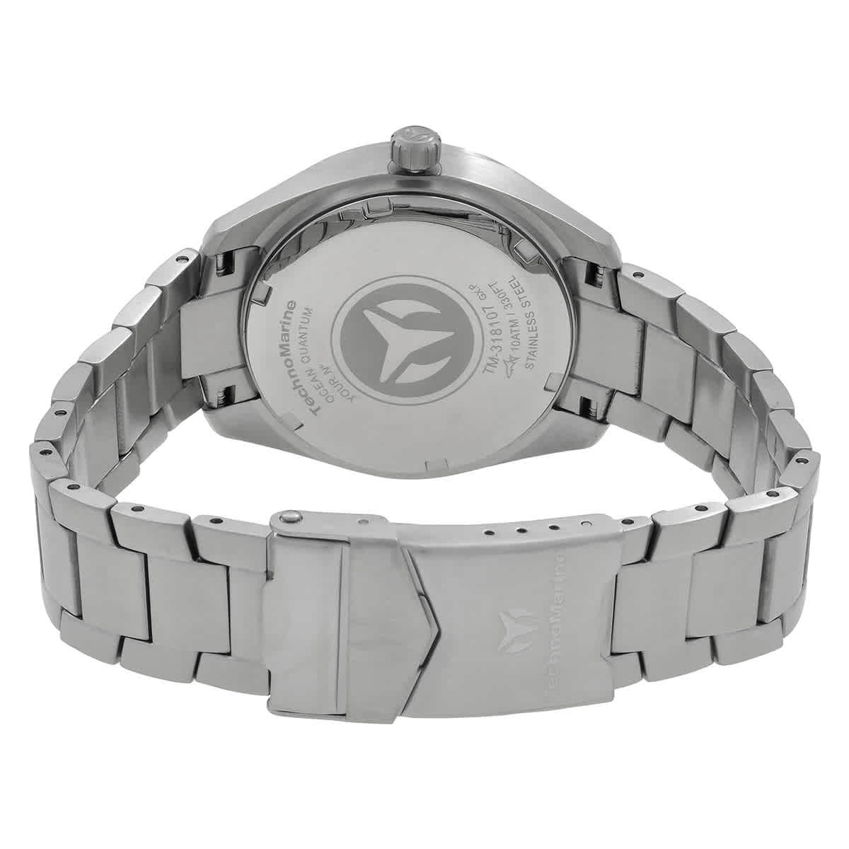 Technomarine OCEAN Quartz Black Dial Unisex Watch TM-318107