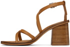 See by Chloé Tan Lynette Heeled Sandals