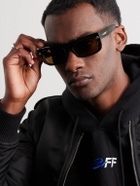 Givenchy - GV Day Square-Frame Marbled Acetate Sunglasses