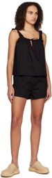 Deiji Studios Black 'The Paper' Pyjama Set