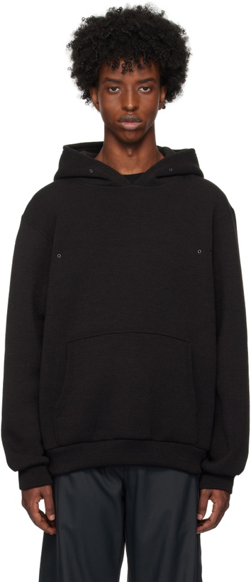 Photo: AFFXWRKS Black Vent Hoodie