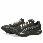 Puma Men's x Represent Deviate Nitro Elite 3 Sneaker in Black/Cream