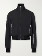 Rick Owens - Rib-Trimmed Canvas Blouson Jacket - Black