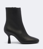 Souliers Martinez Talin leather ankle boots