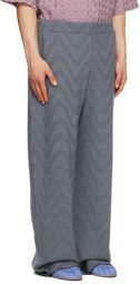 Isa Boulder SSENSE Exclusive Blue Trousers