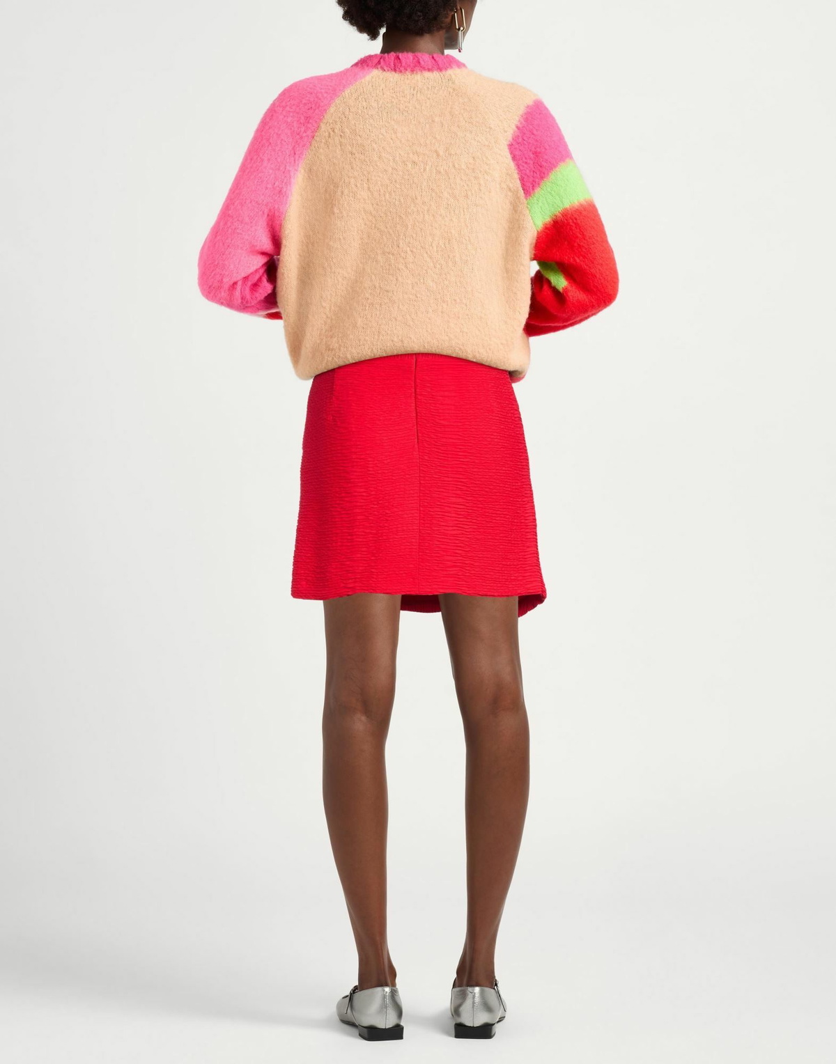 Maje Womens Mini skirt in Red