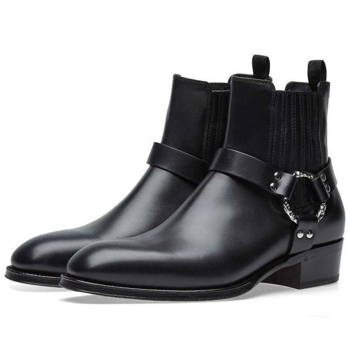 Photo: Alexander McQueen Cuban Heel Biker Boot