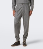 Brunello Cucinelli Cashmere slim pants