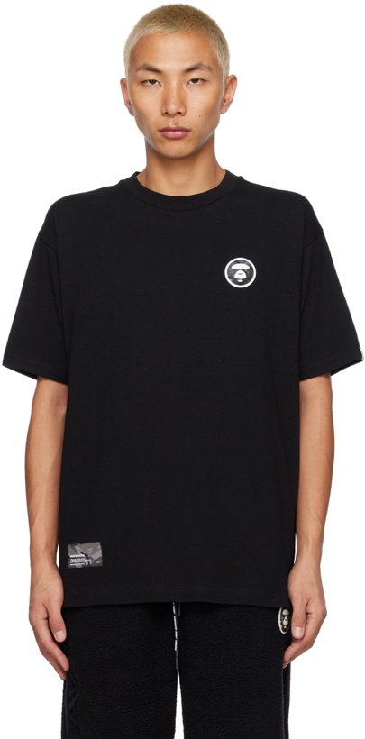 Photo: AAPE by A Bathing Ape Black Patch T-Shirt