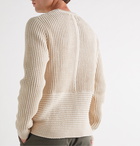 Folk - Junction Ribbed Cotton Sweater - Neutrals