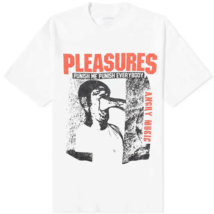 Photo: Pleasures Men's Punish T-Shirt in White