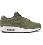 Nike - Air Max 1 Premium Suede Sneakers - Men - Green