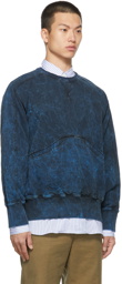 Nicholas Daley Navy Garment Dye Sweatshirt