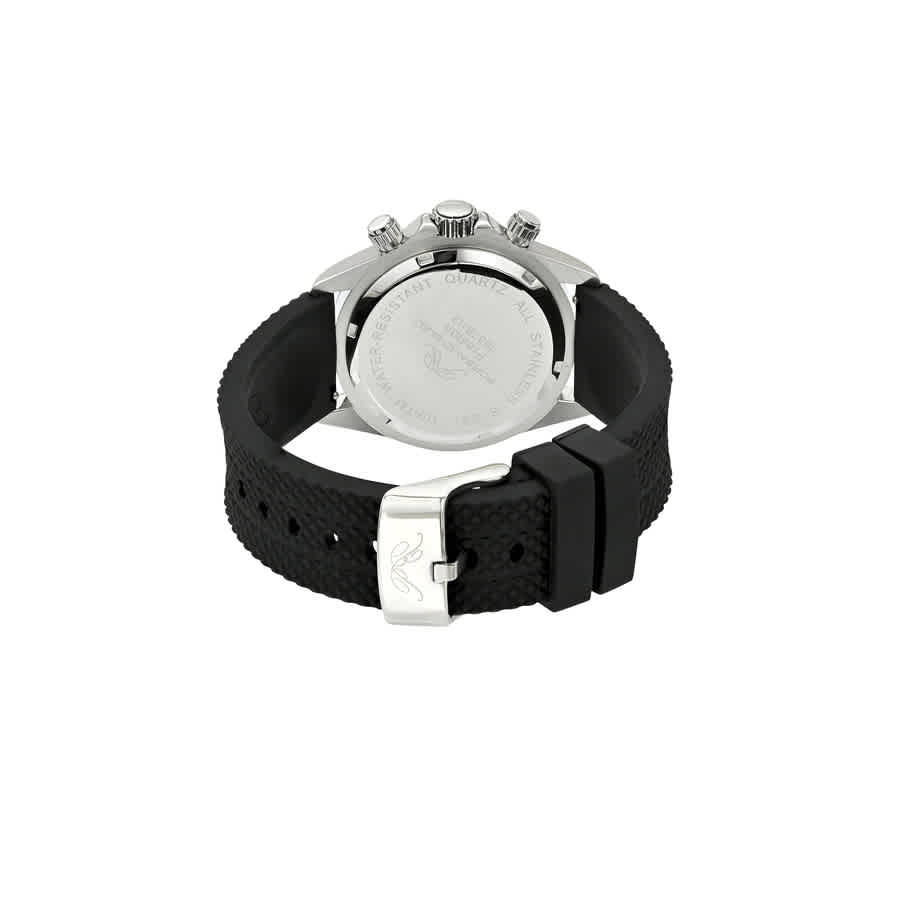 Porsamo Bleu Preston Sport Chronograph Quartz Black Dial Mens Watch 1037BPRR